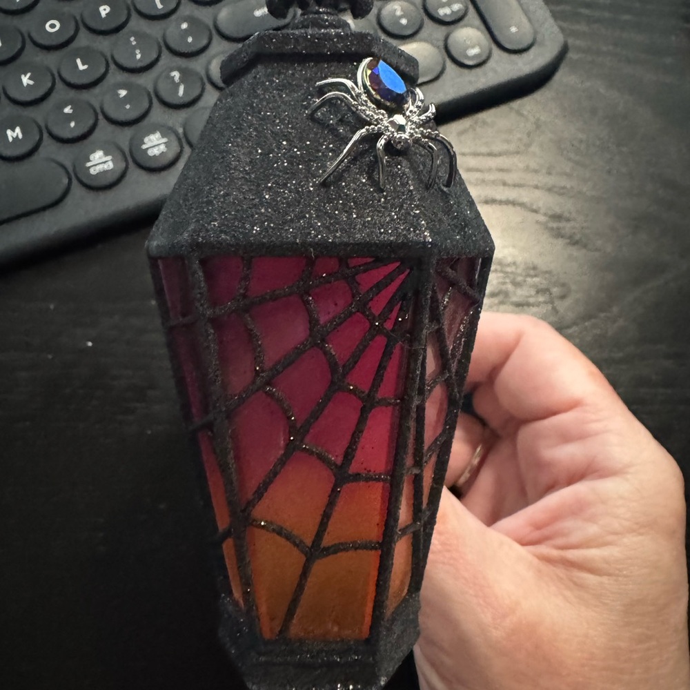 Bath & Body Works Wallflower Orange and Pink Vintage Lantern halloween